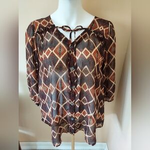Blouse. Nine West, L